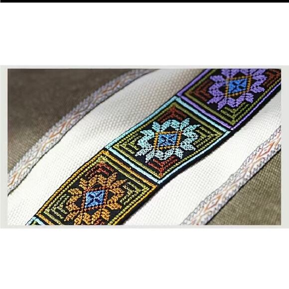 Embroidered Canvas Backpack high quality witchy core granolagirl Gorpcore fairy - Picture 7 of 8